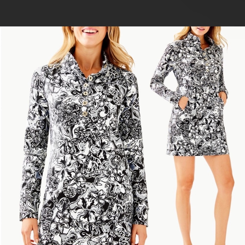 Lilly Pulitzer Captain popover dress NWOT size M